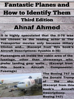 cover image of Fantastic Planes and How to Identify Them
